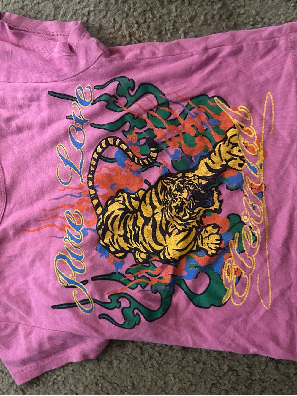 Urban Outfitters Pink Tiger Graphic Tee